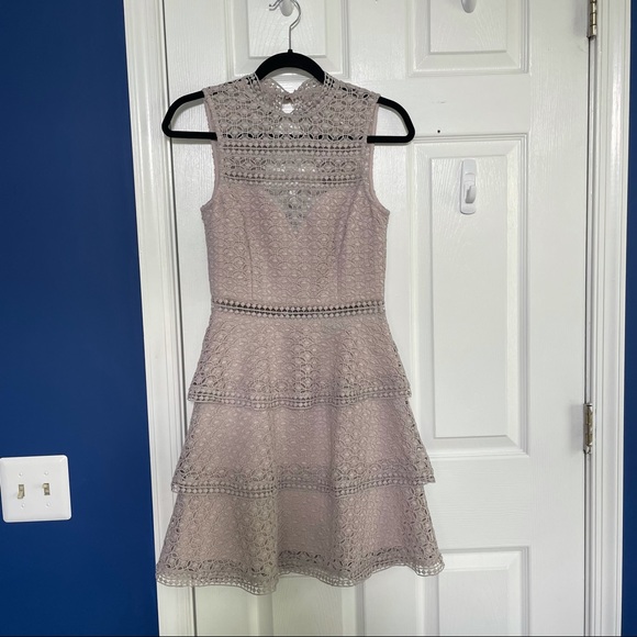 Lace Lilac Dress - Picture 7 of 8